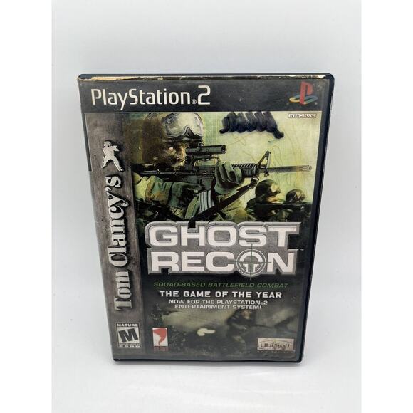 Tom Clancy's Ghost Recon PS2 PlayStation 2 - TESTED - Picture 1 of 6